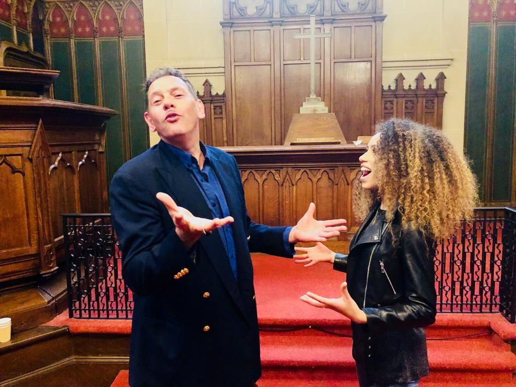 Répétition en église