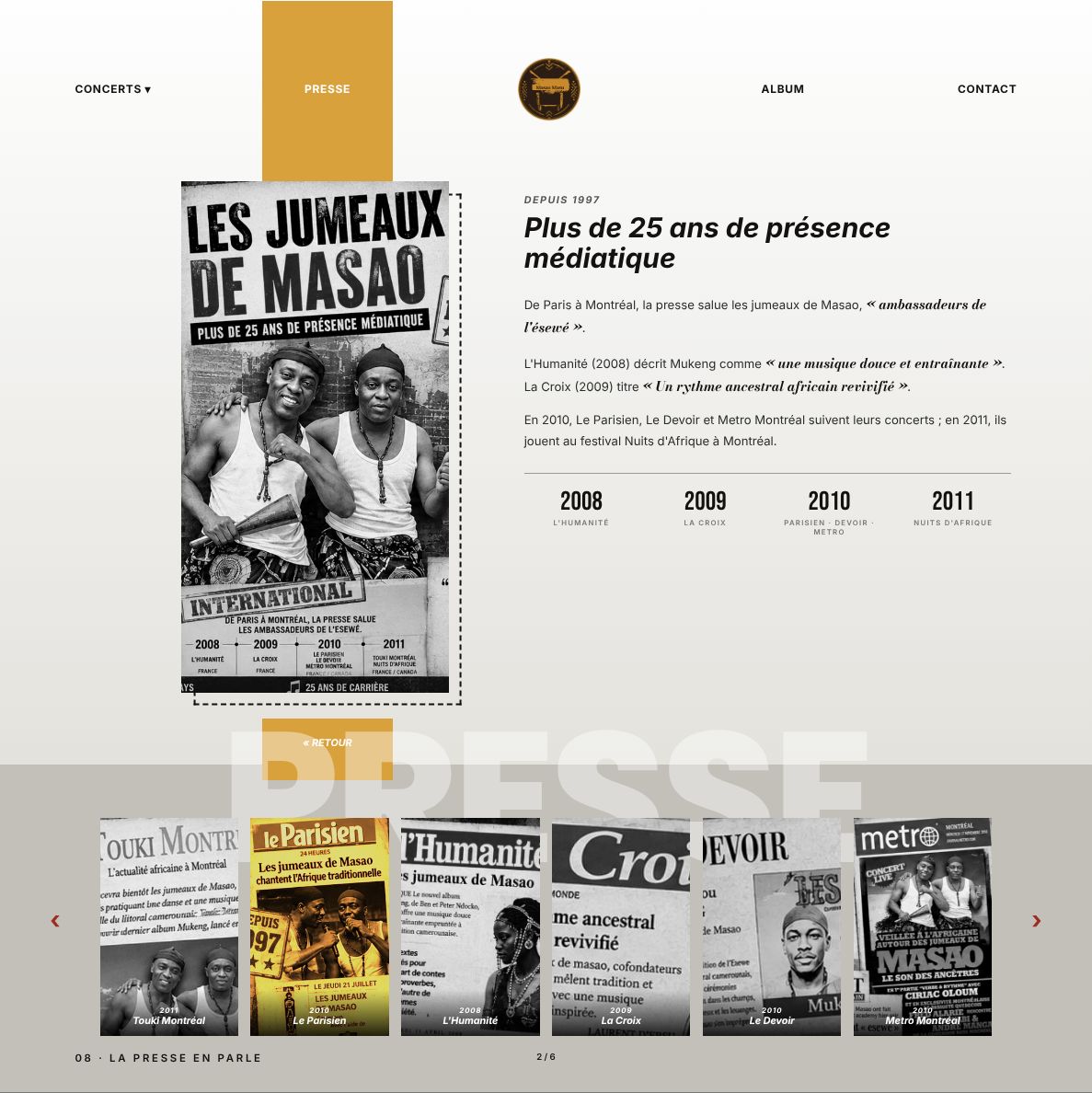 Dossier de presse, page 15